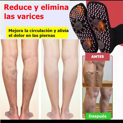 Medias Terapéuticas de Acupresión con Turmalina