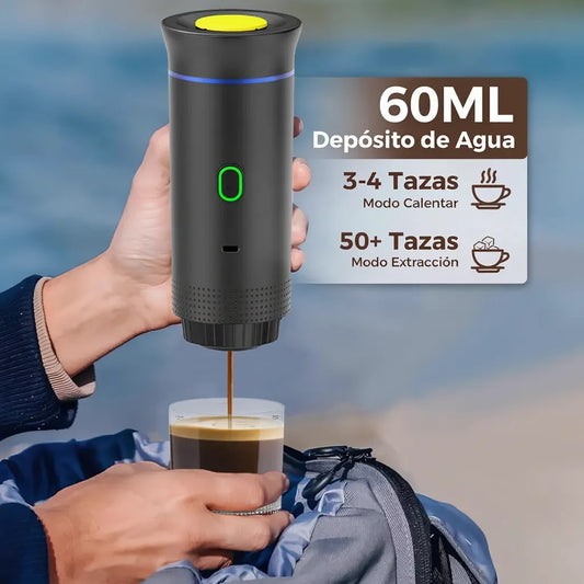 Cafetera Portátil 3 en 1 – Espresso Perfecto Donde Estés