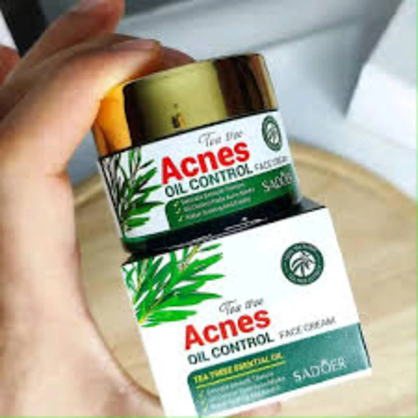 Creme Antiacne Árvore do Chá SADOER 50ml (1+1)