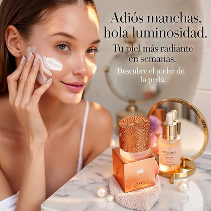 Creme facial branqueador com extrato de pérola 50ml.