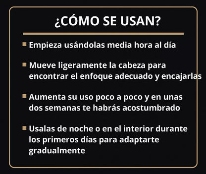Gafas Multifocales Autograduables con Filtro Anti-Luz Azul