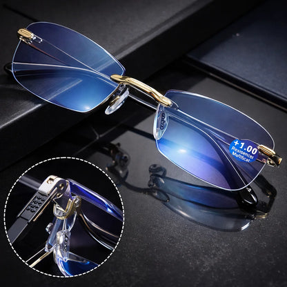 Óculos Multifocais Autogradáveis com Filtro Anti-Luz Azul