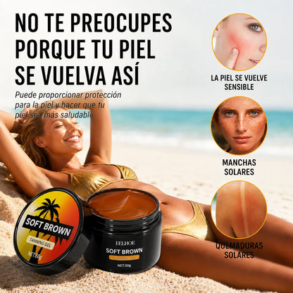 Gel Intensificador de Bronceado Ultra Hidratante | Piel Dorada, Uniforme y Radiante