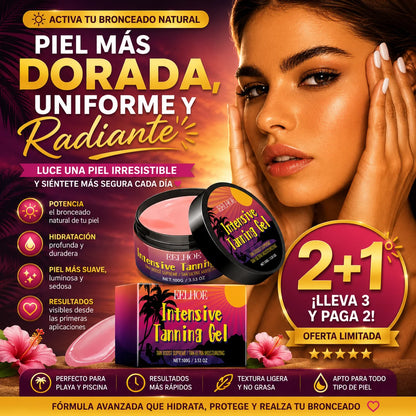 Gel Intensificador de Bronceado Ultra Hidratante | Piel Dorada, Uniforme y Radiante