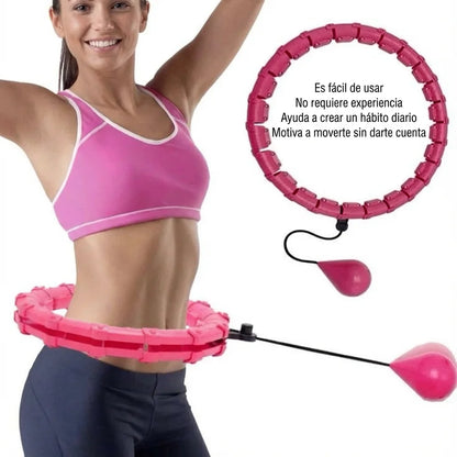 Hula Hula Inteligente con Peso para Adelgazar en Casa