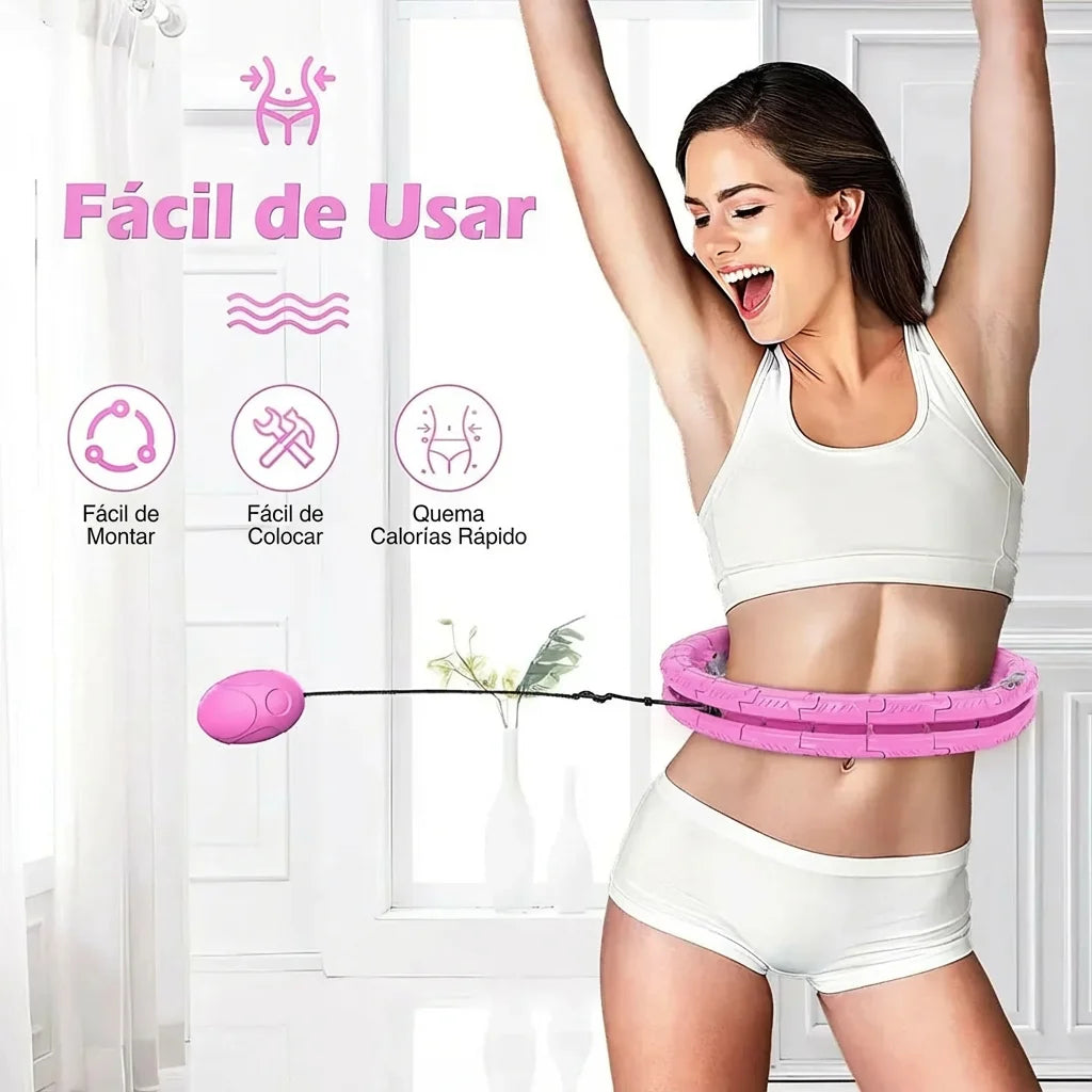 Hula Hula Inteligente con Peso para Adelgazar en Casa