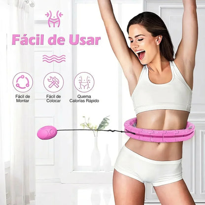 Hula Hula Inteligente con Peso para Adelgazar en Casa