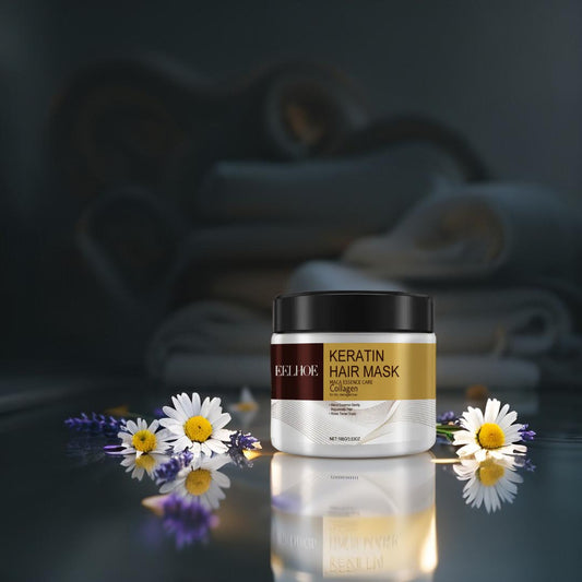 KeraGlow – Máscara Reparadora de Keratina Intensa