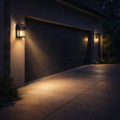 Lámpara Solar Tipo Farol: ahorro, estilo y tecnología (pack 2)