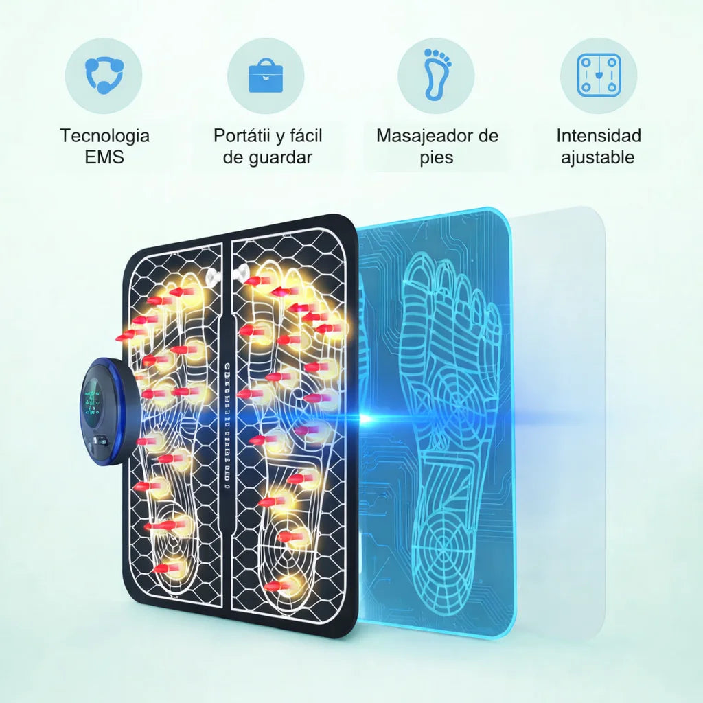 Electro-Masajeador EMS para Pies