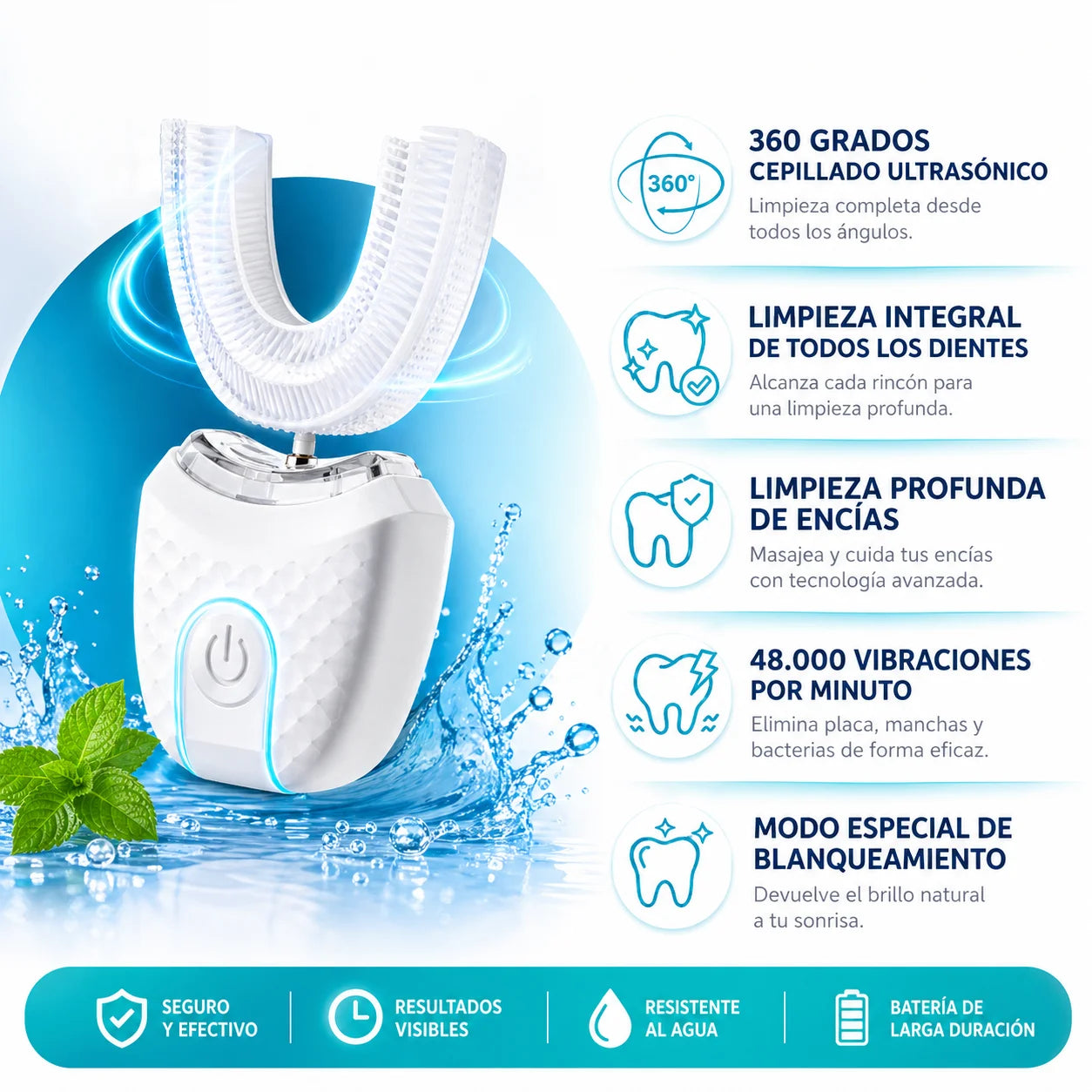 Oralux – Cepillo Dental Automático 360