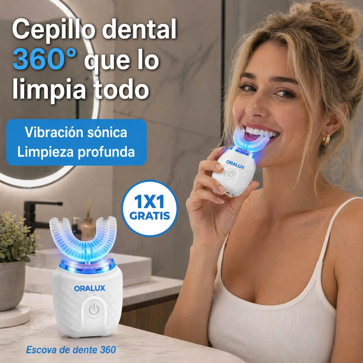 Oralux – Cepillo Dental Automático 360