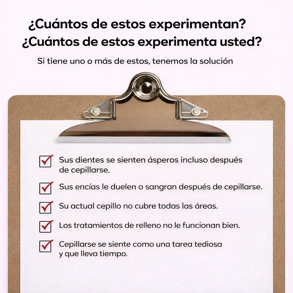 Escova de dentes automática ORALUX™ – Branqueamento visível e limpeza a 360° em 30 segundos