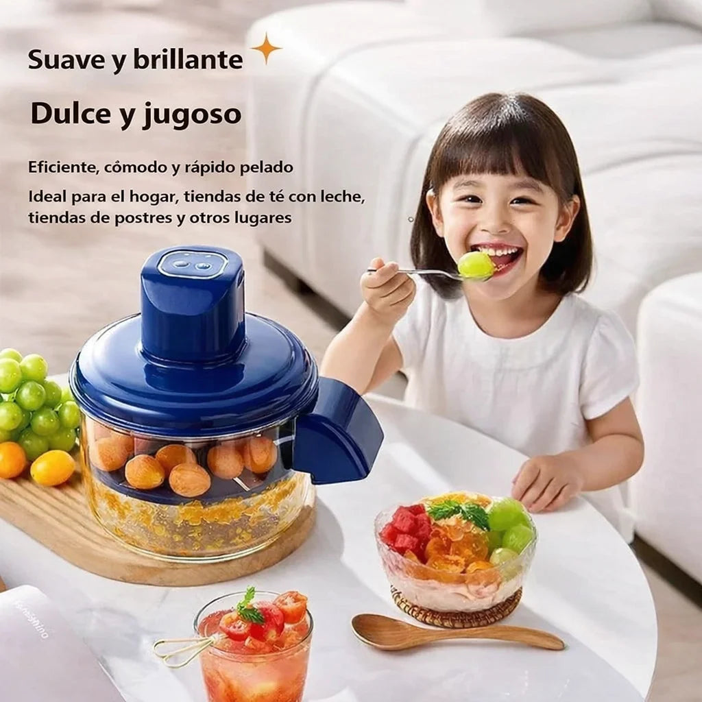 Descascador elétrico automático que lhe poupa tempo na cozinha desde a primeira utilização