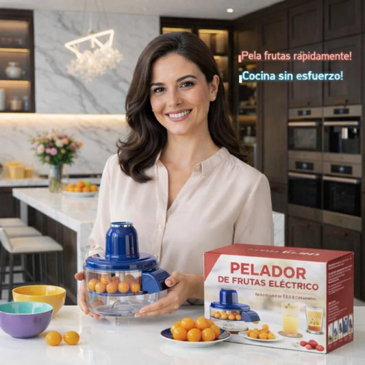 Pelador eléctrico automático que te ahorra tiempo en la cocina desde el primer uso