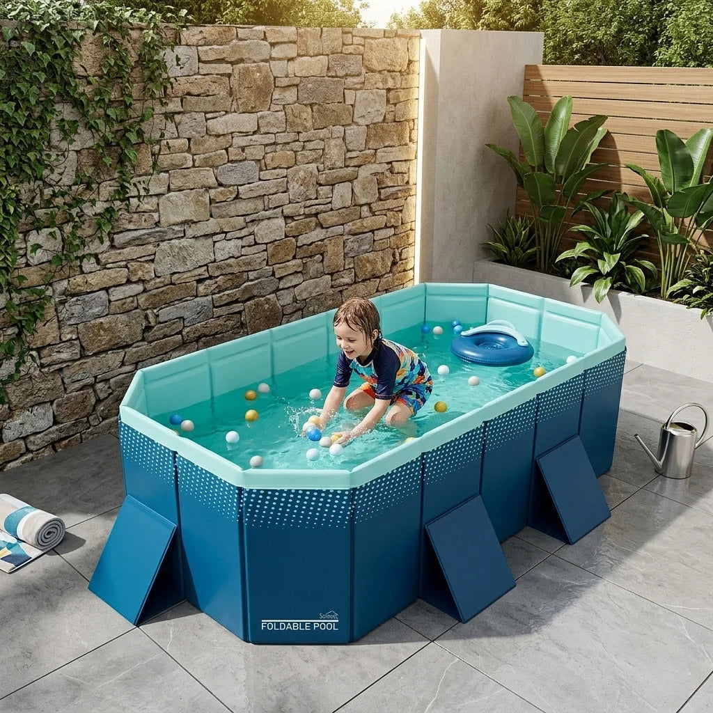 Piscina Plegable: Diversión y Frescor Donde Quieras