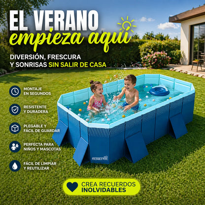 Piscina Plegable: Diversión y Frescor Donde Quieras