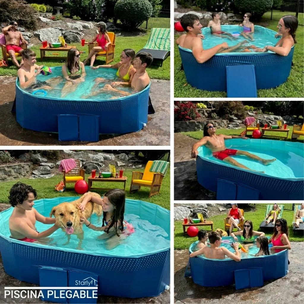 Piscina Plegable: Diversión y Frescor Donde Quieras