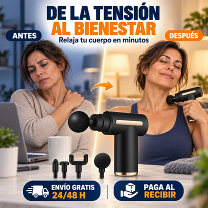 Masajeador Portátil para Alivio Muscular