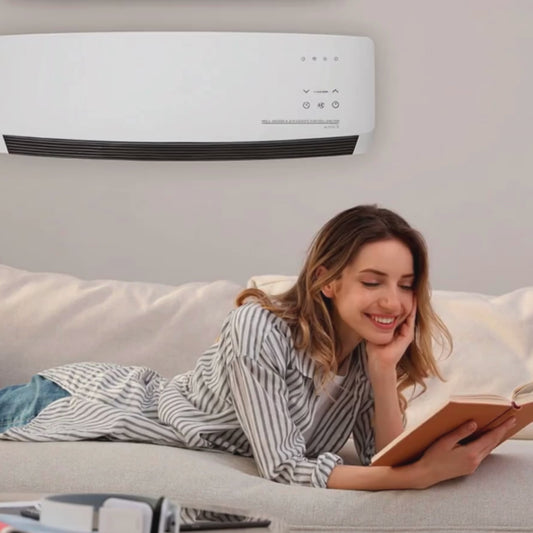 Mini aire acondicionado portátil 2 en 1 – Calor y Ventilación en un Solo Toque