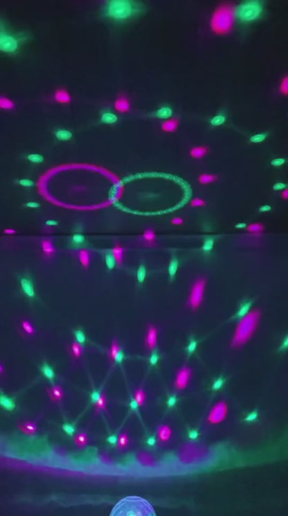Proyector LED Recargable con Altavoz
