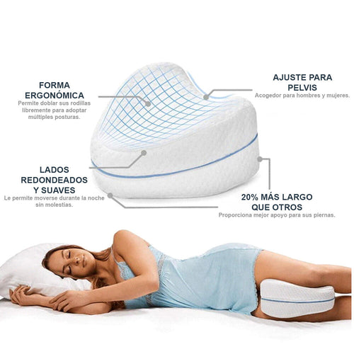 Almofada ergonômica para pernas