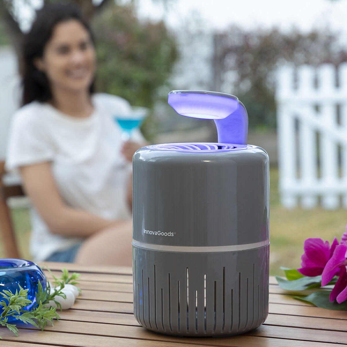 Luz UV repelente de mosquitos – elimina insetos sem produtos químicos