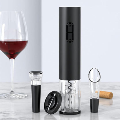 Pack 4 en 1 Abridor Eléctrico de Vino