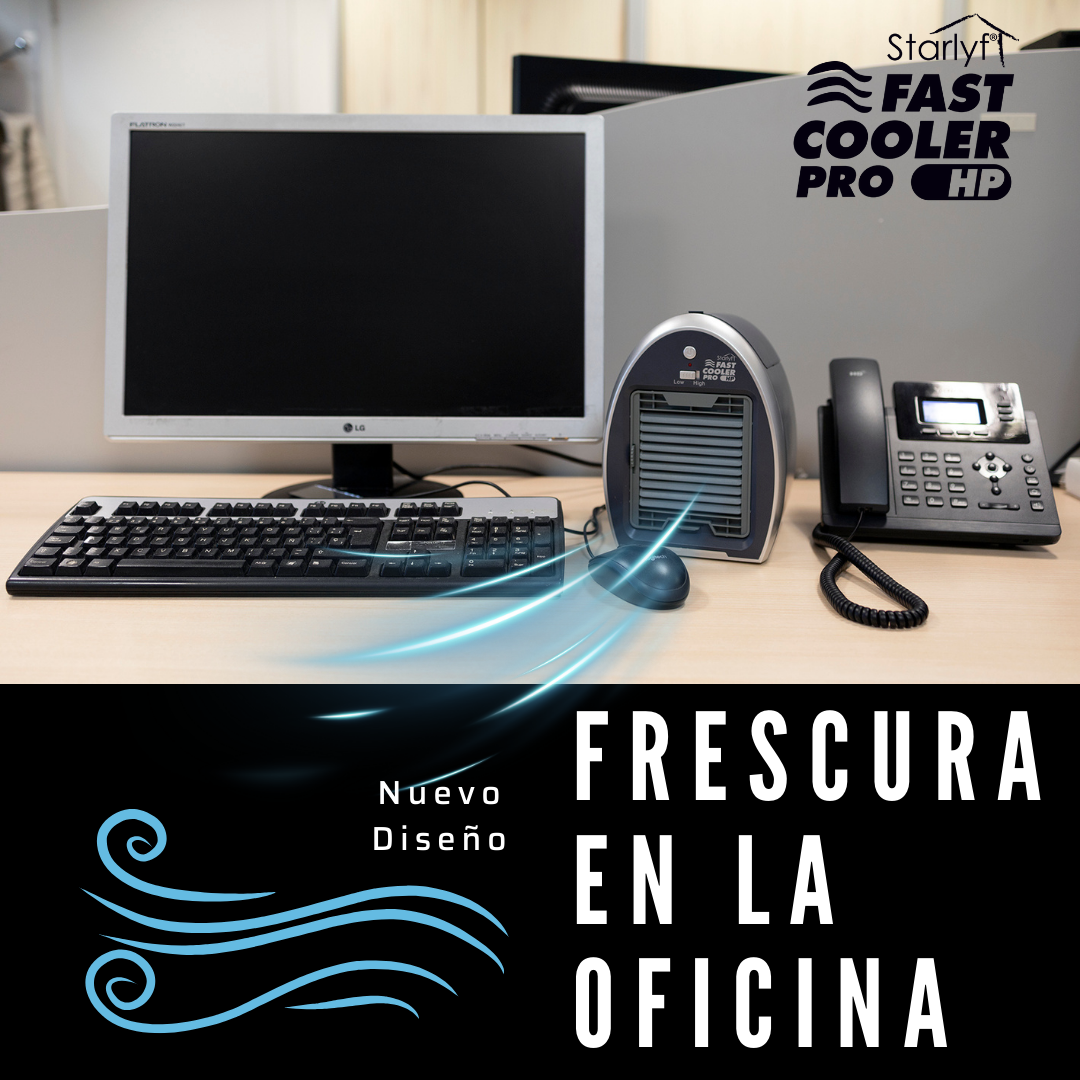 BreezeCooler® – Mini Enfriador de Aire por Evaporación 450 ml