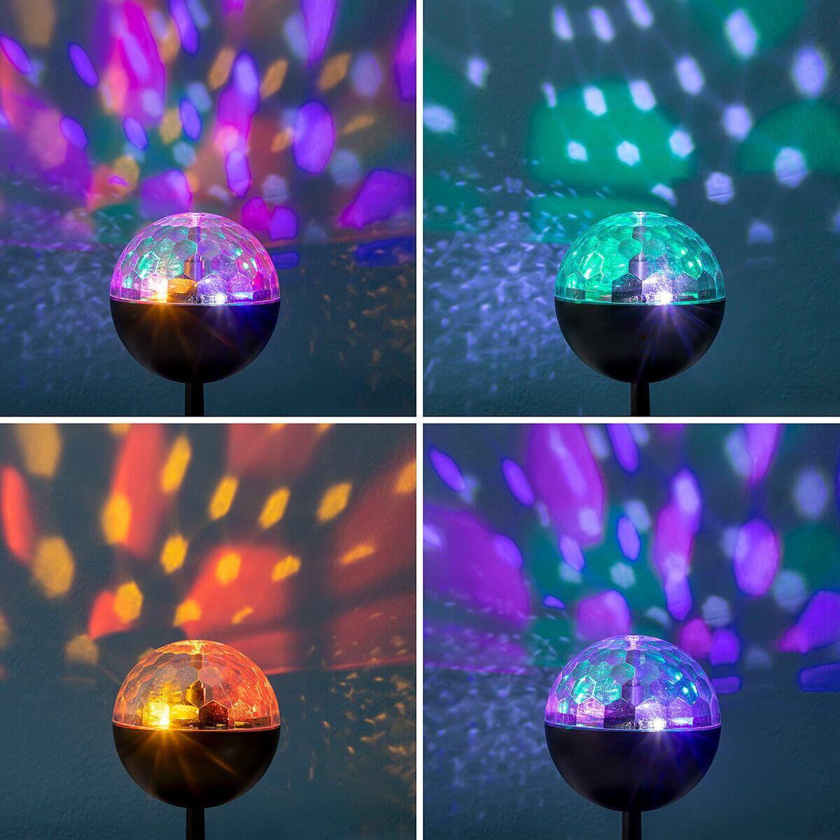 Proyector LED Recargable con Altavoz