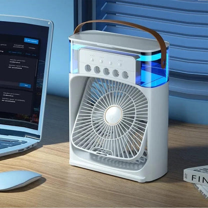 Ventilador Refrescante con Nebulizador