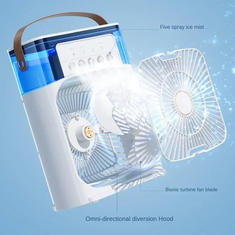 Ventilador Refrescante con Nebulizador