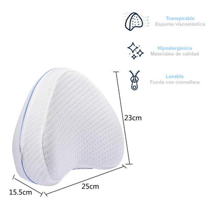 Almofada ergonômica para pernas
