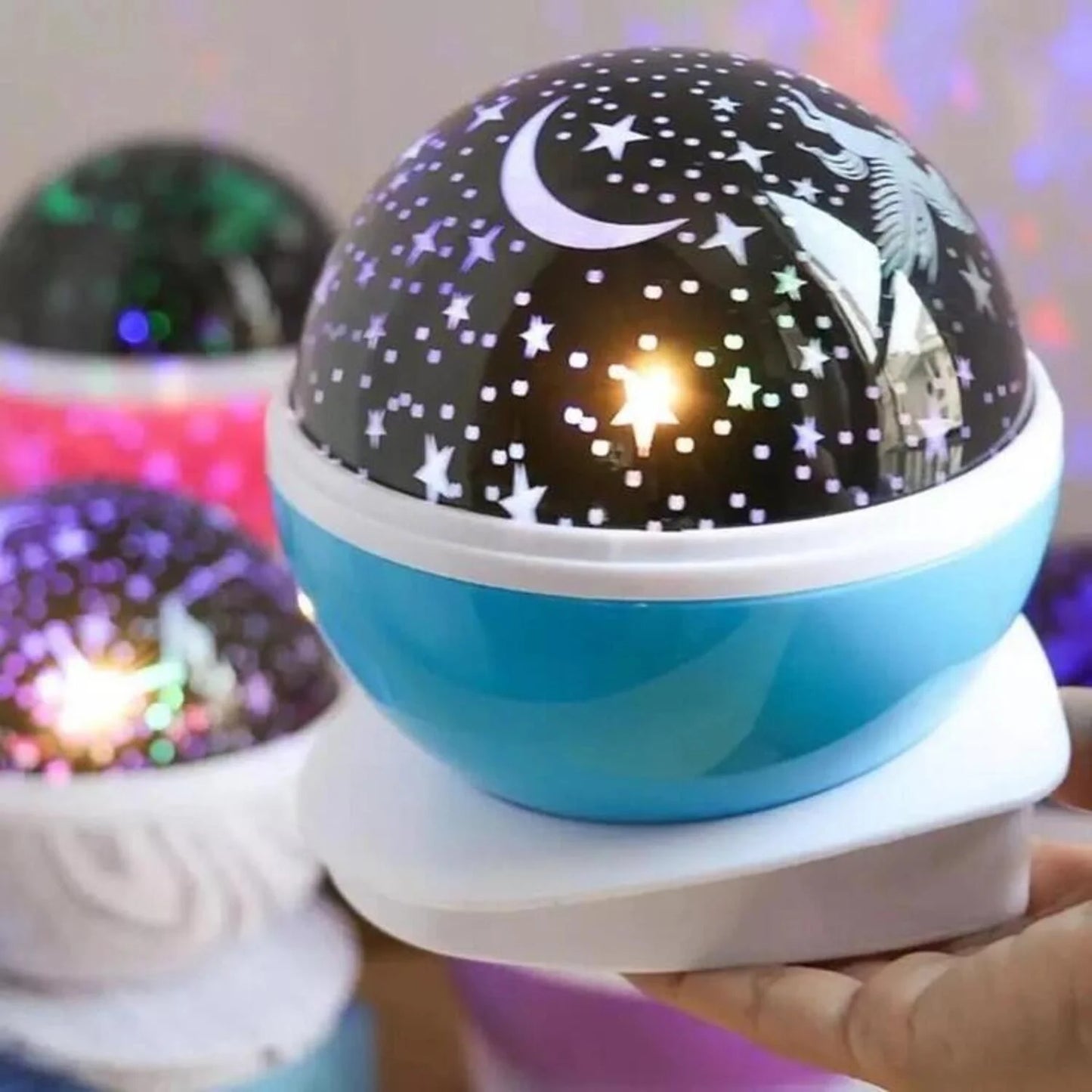 Proyector de Estrellas y Luna para Niños | Regalo Mágico de Navidad