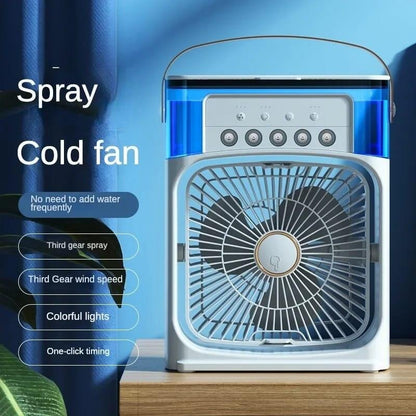 Ventilador Refrescante con Nebulizador