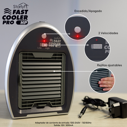 BreezeCooler® – Mini Enfriador de Aire por Evaporación 450 ml