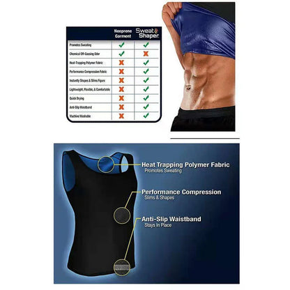 Camiseta o Chaleco Sauna Hombre