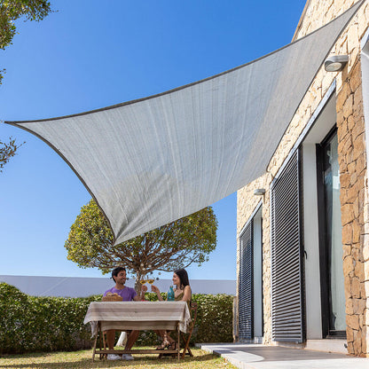 Toldo Vela de Sombra Rectangular Reshad™ 3x4 m