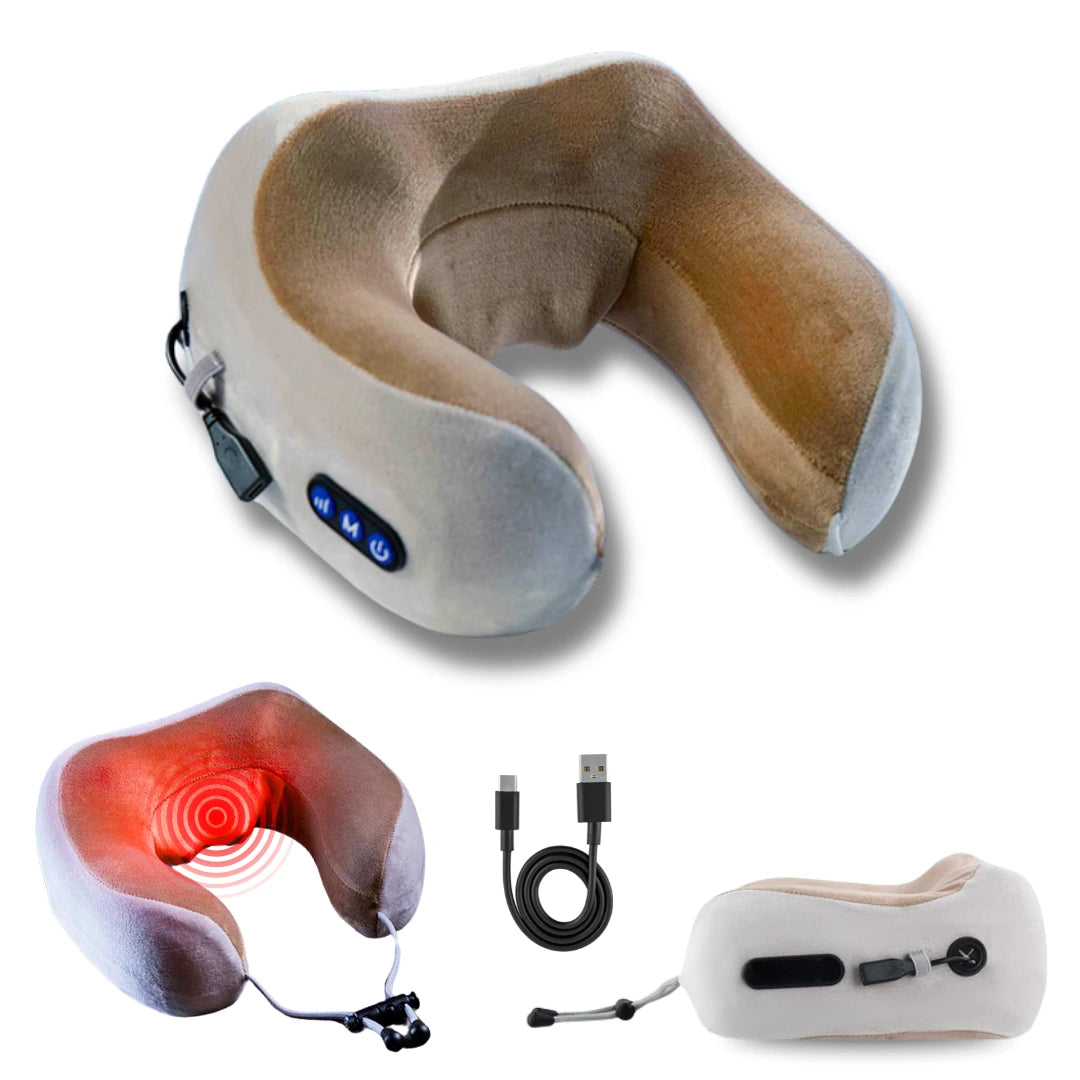 Almohada masajeadora de cuello