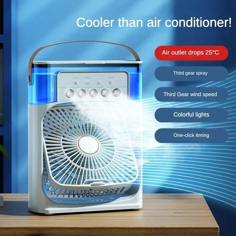 Ventilador Refrescante con Nebulizador
