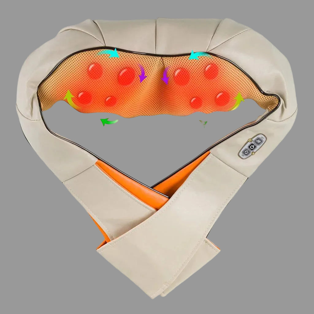 MASSAGEADOR CERVICAL SHIATSU