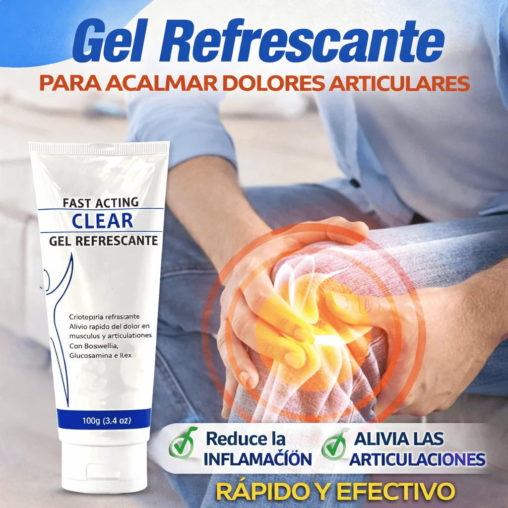 Joelheira terapêutica com terapia quente e fria para alívio da dor no joelho.