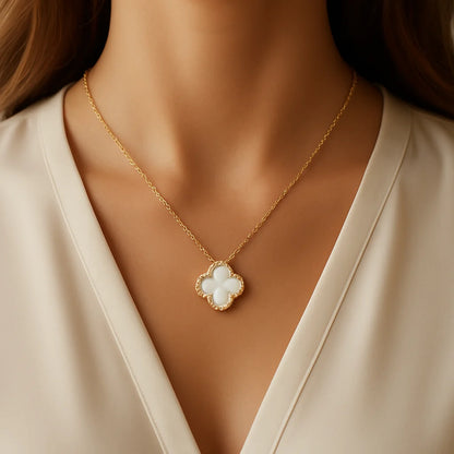 Presente especial - Rosa eterna e colar