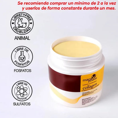 MÁSCARA CAPILAR + BRINDE! Escova Alisadora