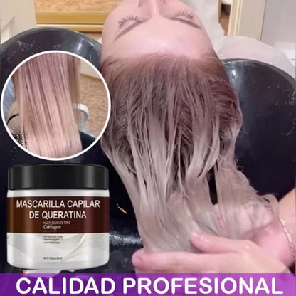 MÁSCARA CAPILAR + BRINDE! Escova Alisadora