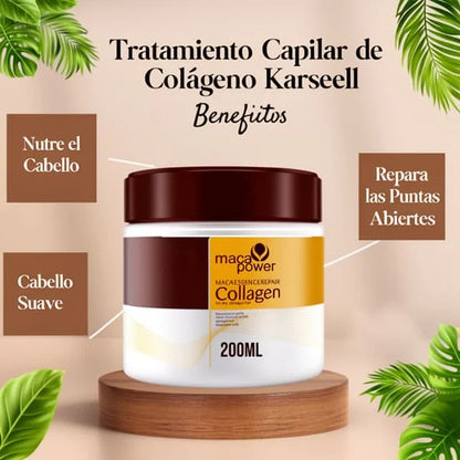 MÁSCARA CAPILAR + BRINDE! Escova Alisadora